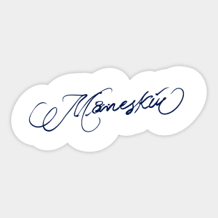 The Loneliest signature ~ Måneskin Sticker